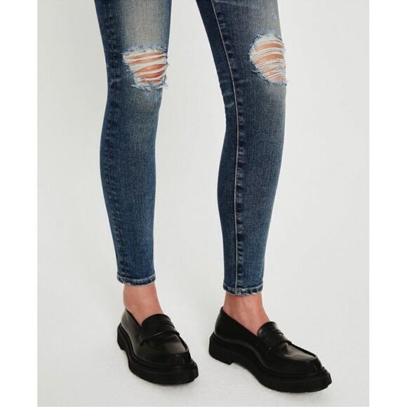 AG Adriano Goldschmied Farrah High-Rise Skinny Ankle Jean Size 26 - Picture 4 of 11